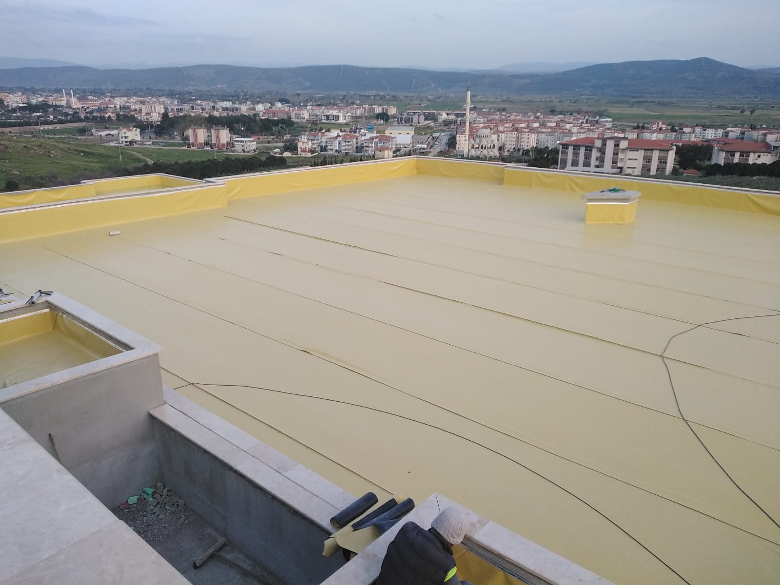 İzmir kız öğrenci yurdu teras yalıtımı